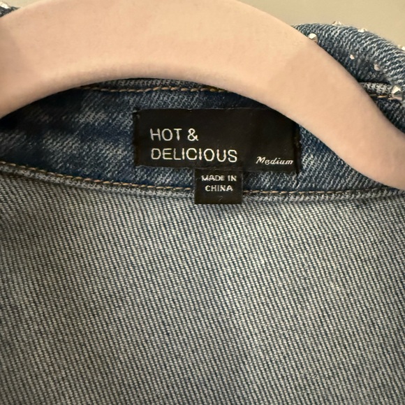 Hot & Delicious Blue Denim Jacket - Picture 3 of 3